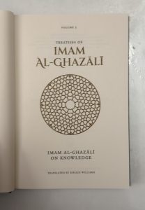 Treatises of Imām al-Ghazālī